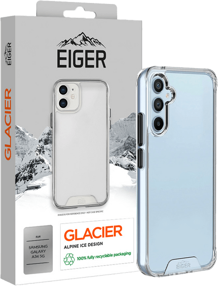 Eiger Galaxy A34 Glacier Backcover Transparent