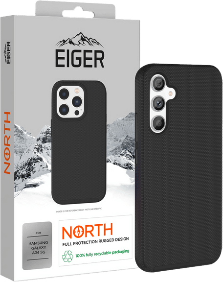 Eiger Galaxy A34 North Backcover Black