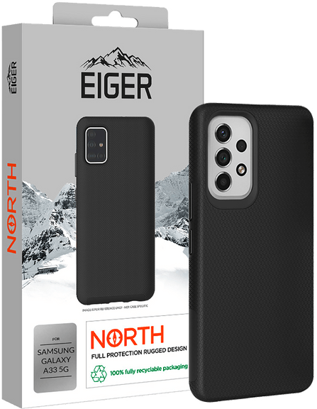 Eiger Galaxy A33 North Backcover Black