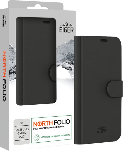 Eiger Galaxy A37 Bookcover Black