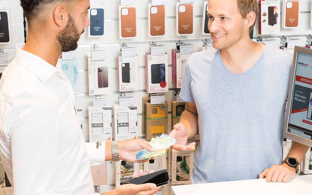 Handy verkaufen gegen Bargeld