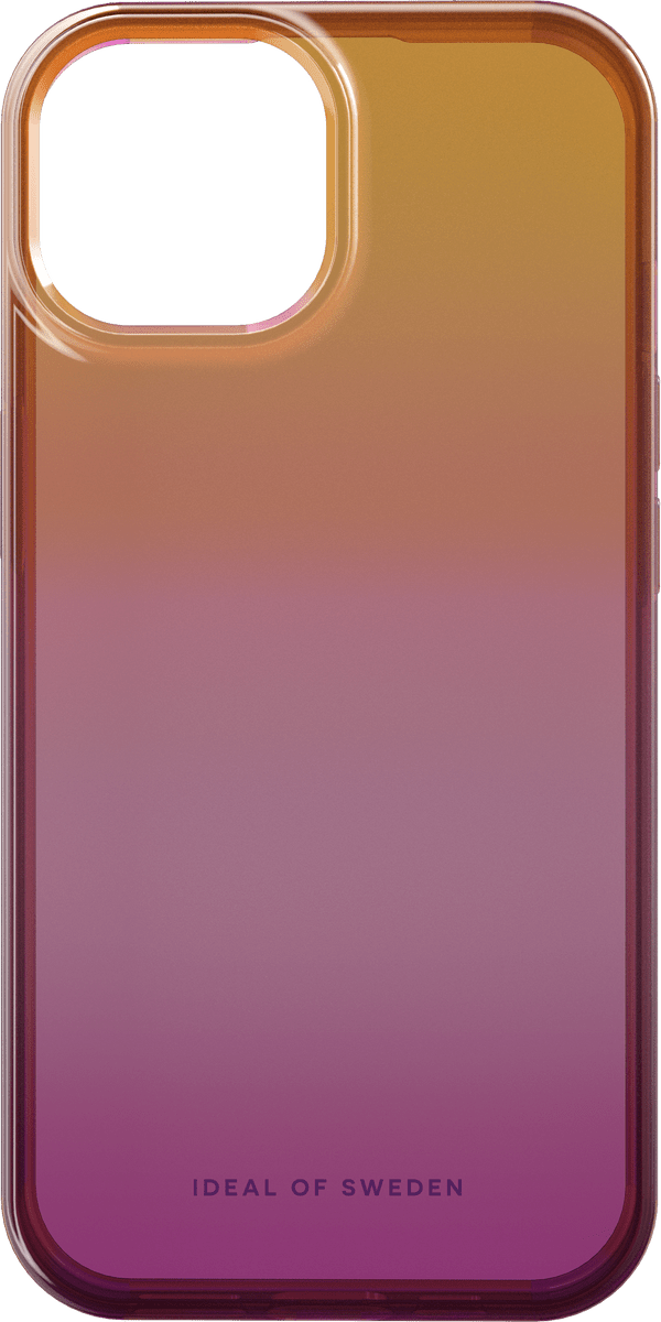 iDeal of Sweden iPhone 15 Silicone Backcover Transparent Vibrant Ombre