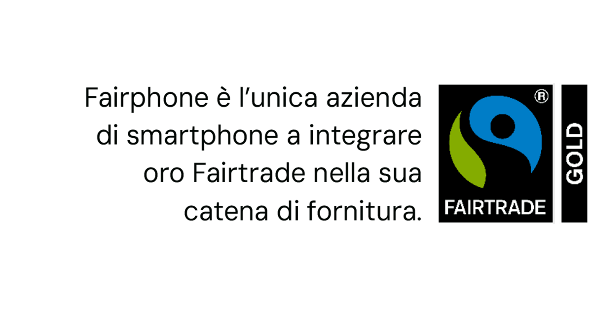 Certificazione Fairtrade Gold