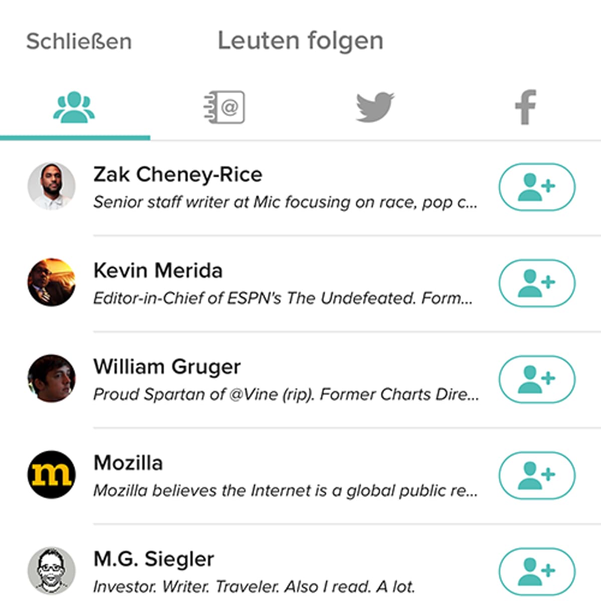 Pocket App Empfehlungen