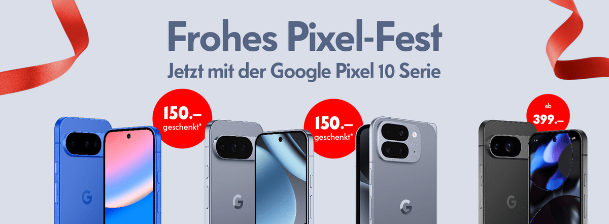 Google Pixel 10 - Frohes Fest