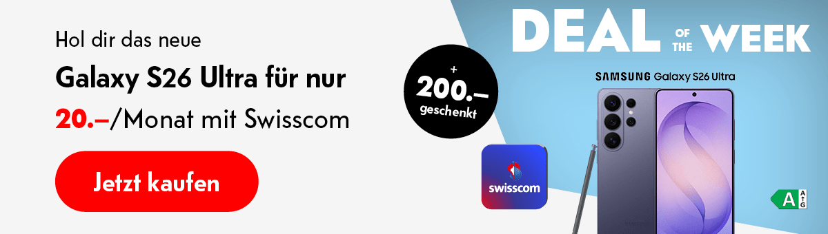 Swisscom mit Samsung Galaxy