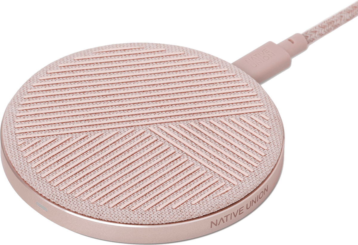 Native Union Wireless Charger Pink