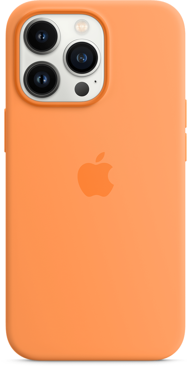 iPhone 13 Pro Silicone Case with MagSafe Marigold