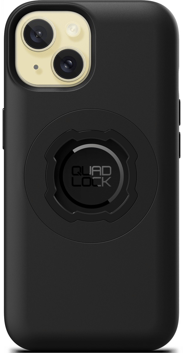Quad Lock iPhone 15 Backcover with MagSafe black
