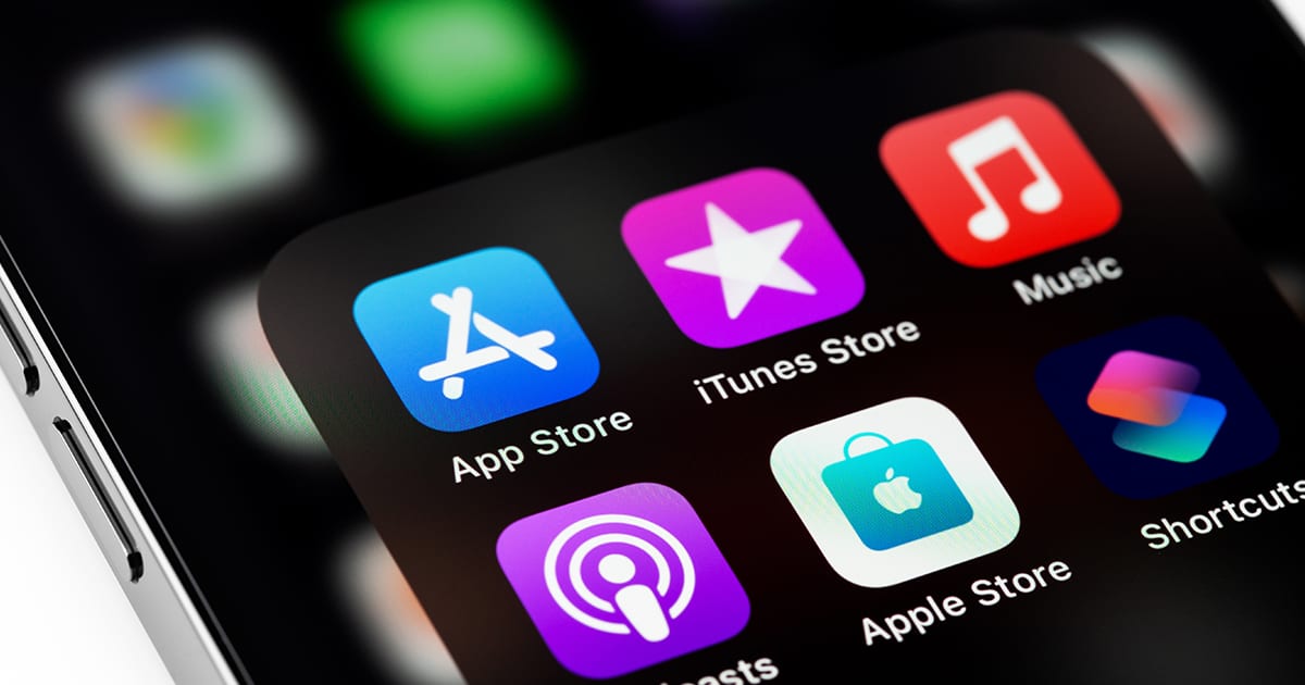 AppStore und iTunes Apps auf Smartphones aufgelistet