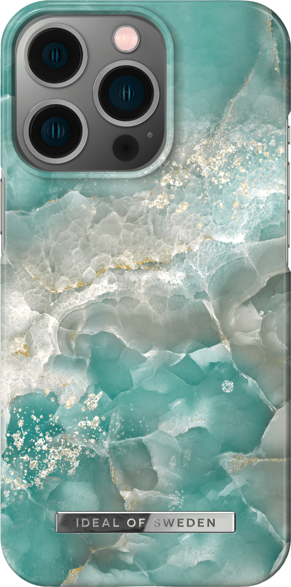 iDeal of Sweden iPhone 13 Pro Cover Marble Azura