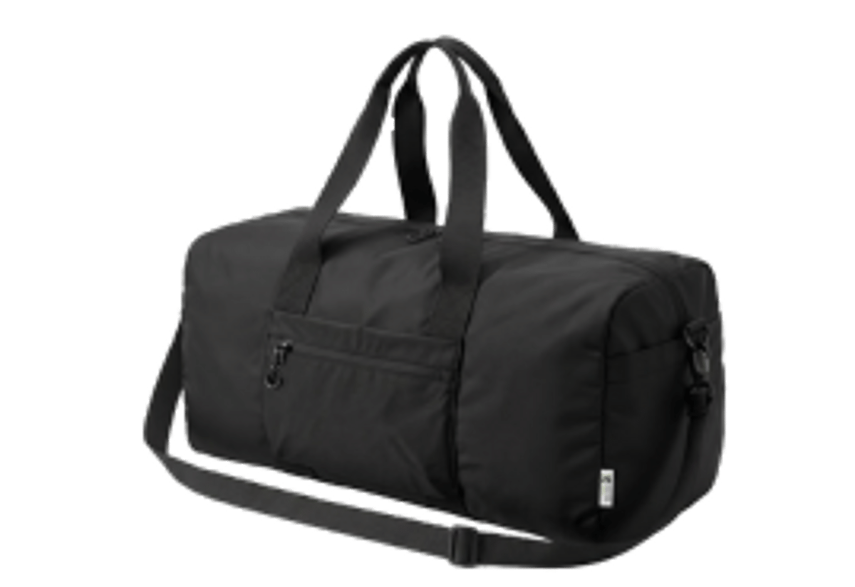 Kisten Basics Foldable Duffle Bag Black
