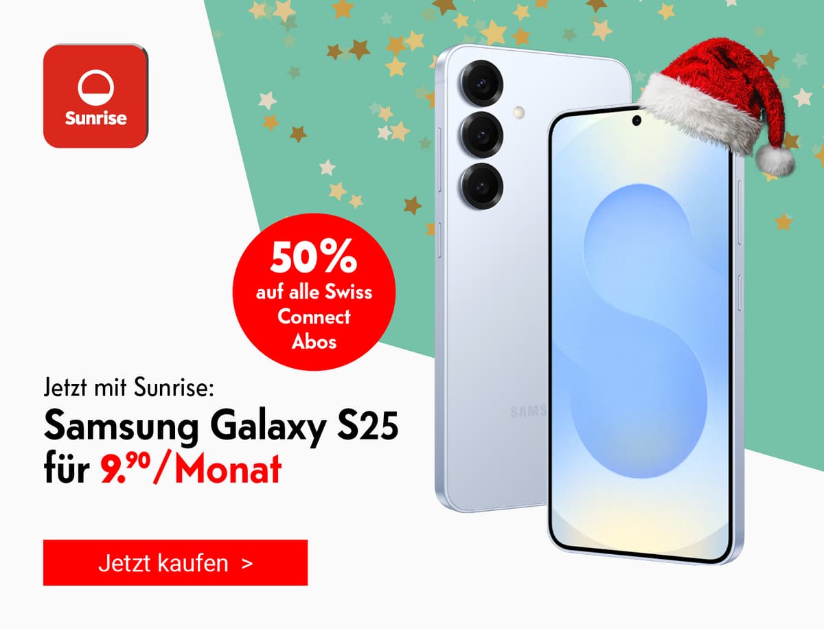 Samsung Galaxy S25 mit 50% Rabatt