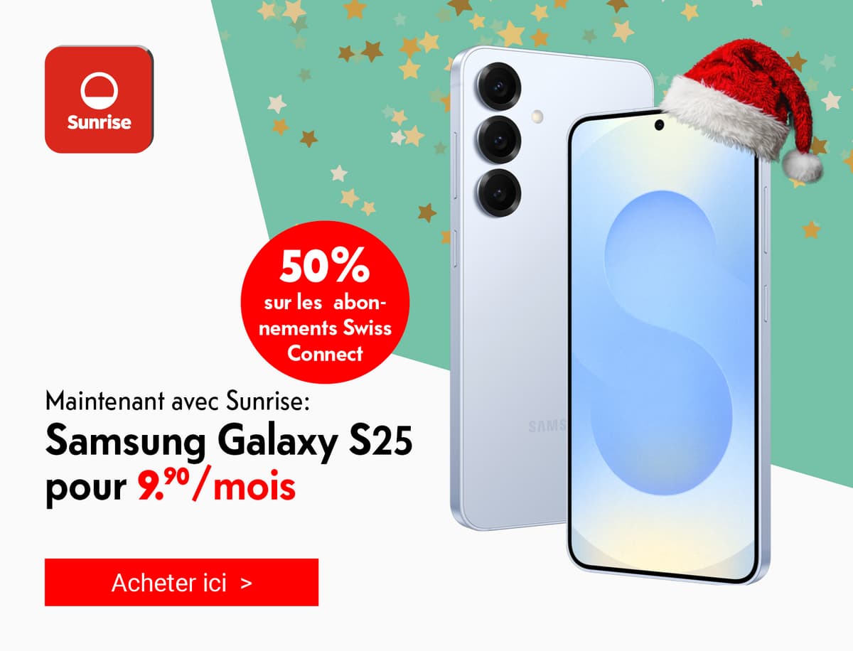 Samsung Galaxy S25 avec 50% de rabais
