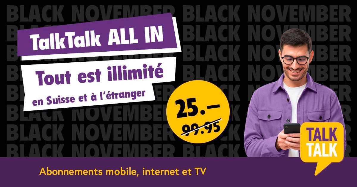 Black Friday talktalk.ch