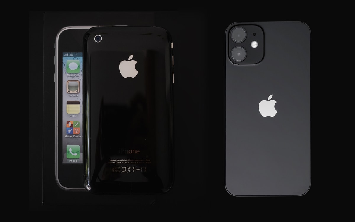 iPhone 3GS und iPhone 12