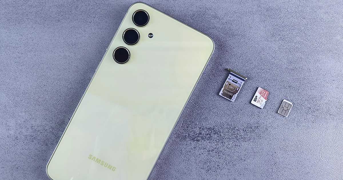 SIM-Karte in Handy