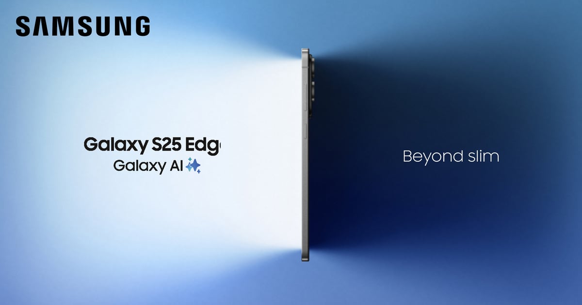 Samsung Galaxy S25 Edge Visual