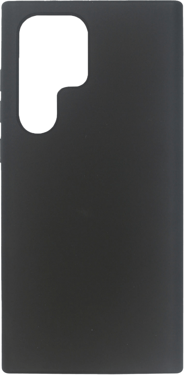 itStyle Premium Galaxy S23 Ultra Silicon Backcover black