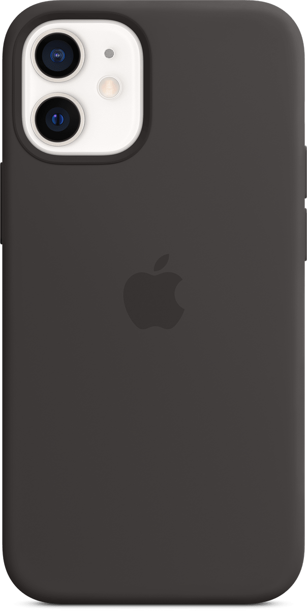 iPhone 12 mini Silicone Case with MagSafe Black