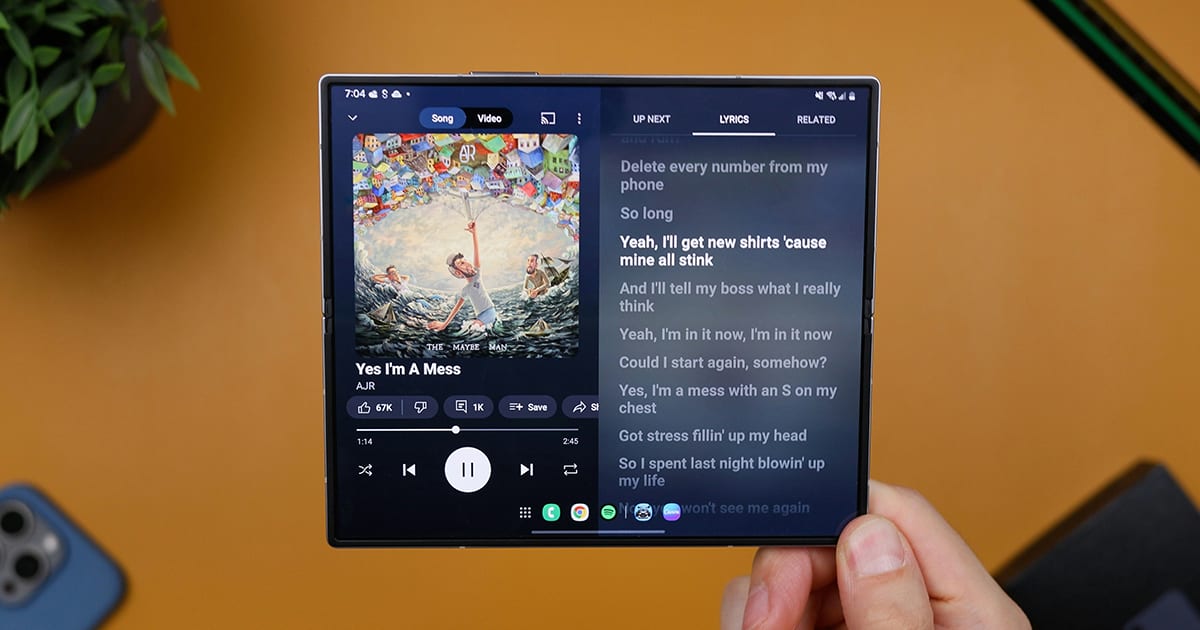 Faltbare Handys Fold