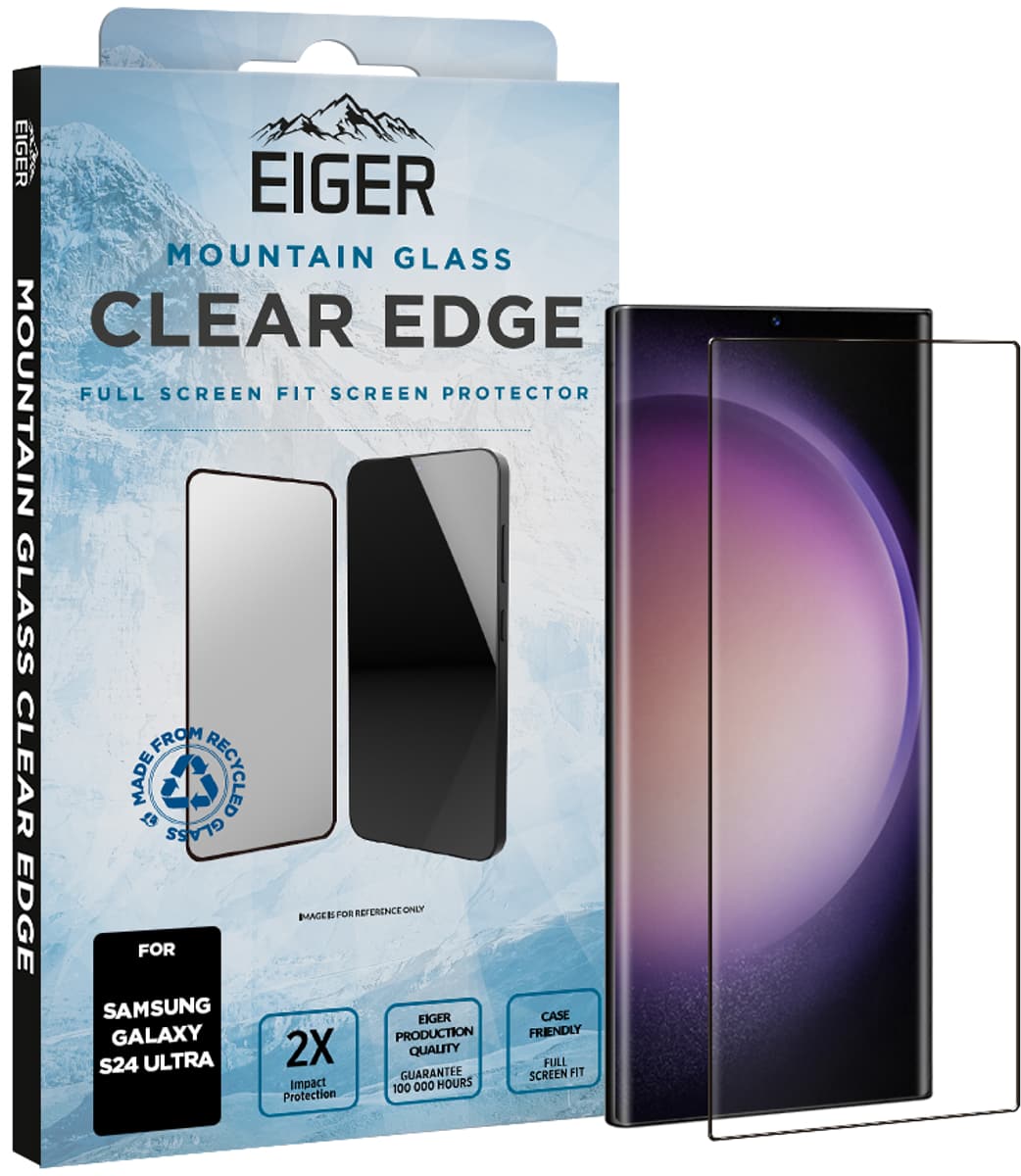 EIGER Displayschutzglas High Impact Triflex (Galaxy S24 Ultra, 2 Stück)  günstig & sicher Online einkaufen 