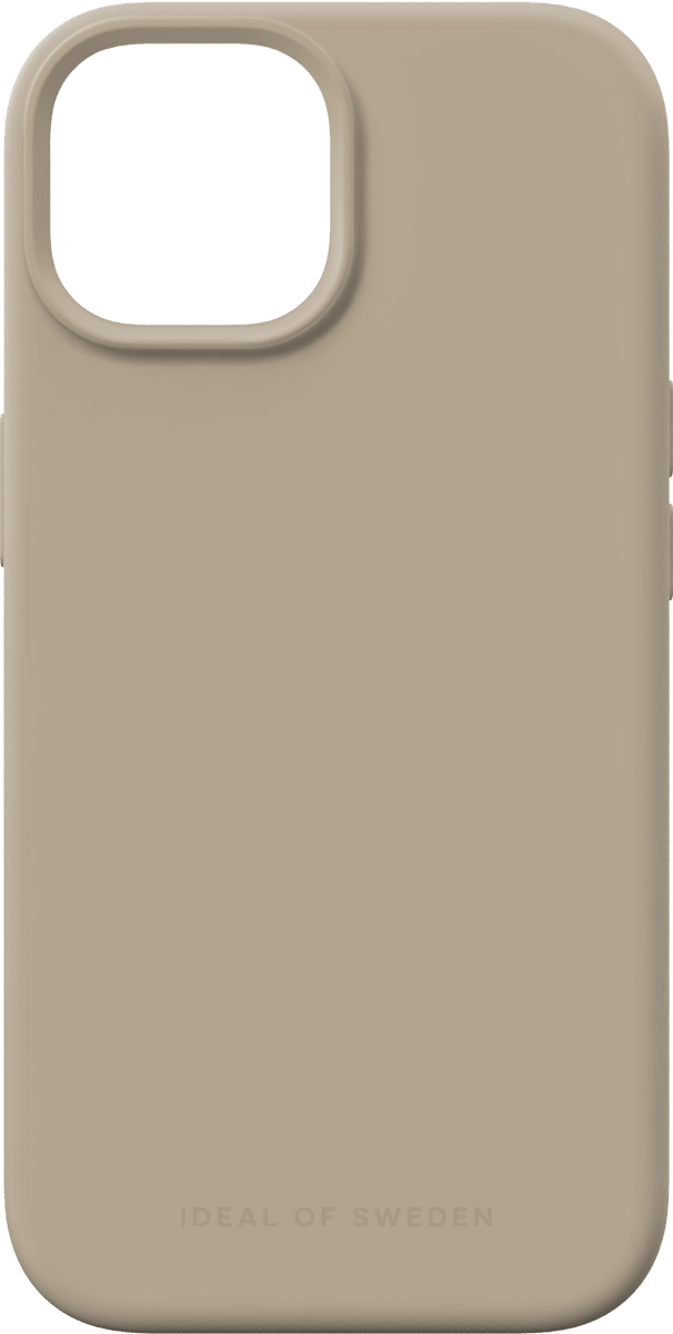iDeal of Sweden iPhone 15 Silicone Backcover beige