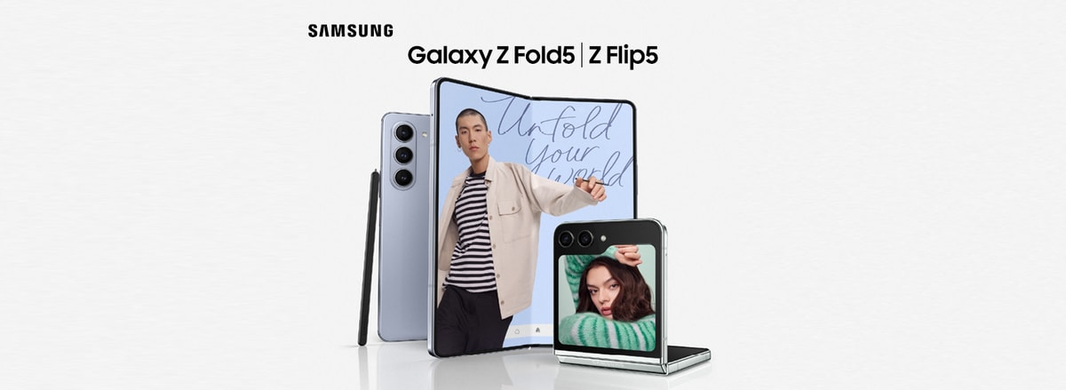 Samsung Galaxy Z Flip5 & Z Fold5