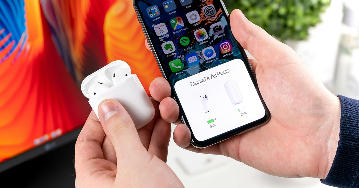 Connecter AirPods avec iPhone