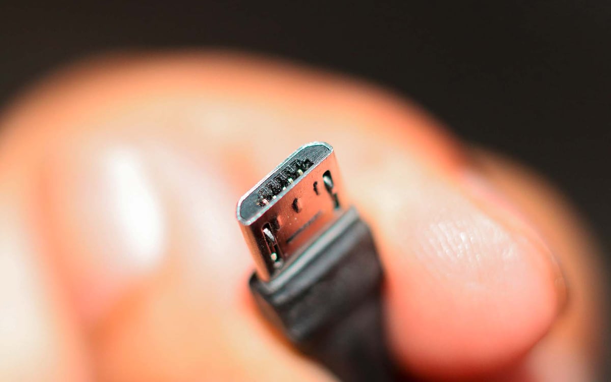 Micro USB Anschluss