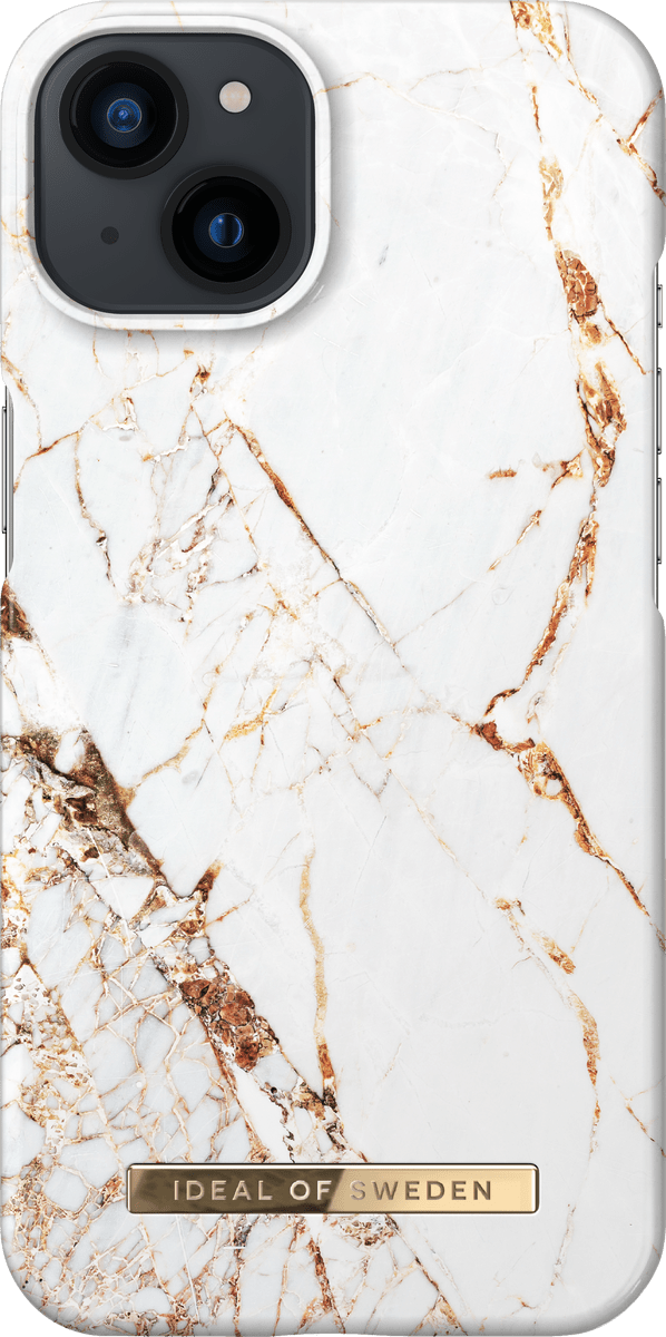 iDeal of Sweden iPhone 14 Cover Marble White