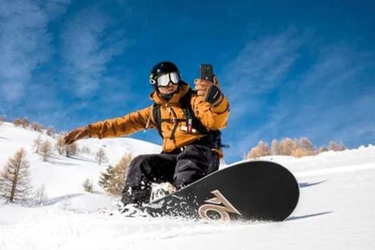 Outdoor Smartphones Snowboard Freizeit