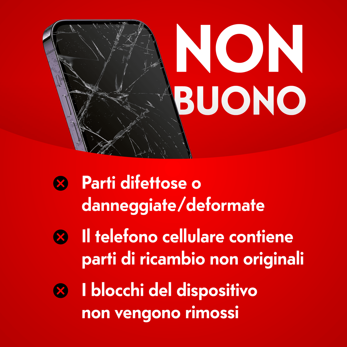 iPhone non buono