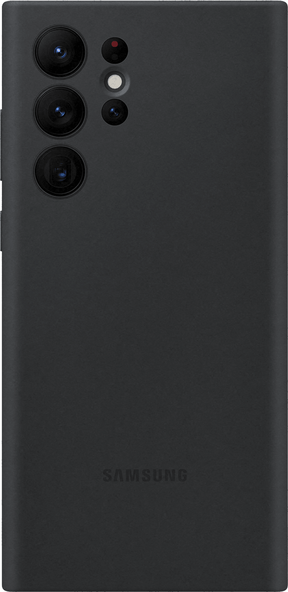 Samsung Galaxy S22 Ultra Silicone Backcover black