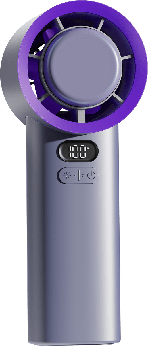 NowGo Hand Fan Cooling M57 Purple