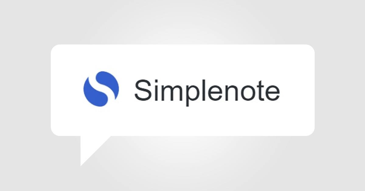 Simplenote Notizen-App