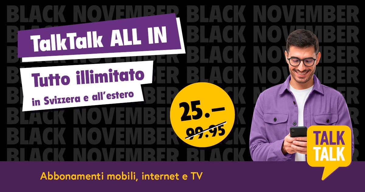 Black Friday talktalk.ch