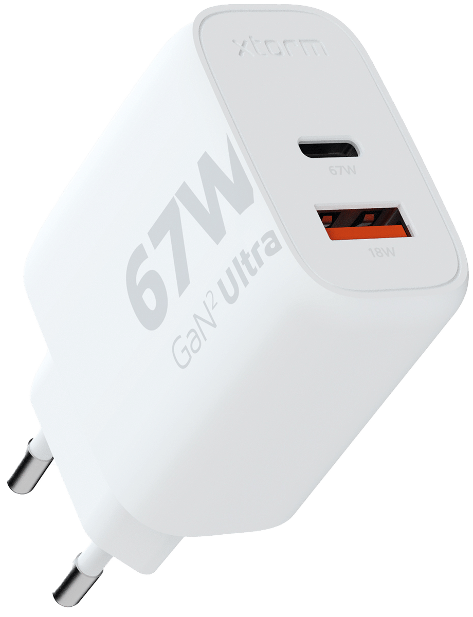Xtorm GAN Charger XEC067 2-port white