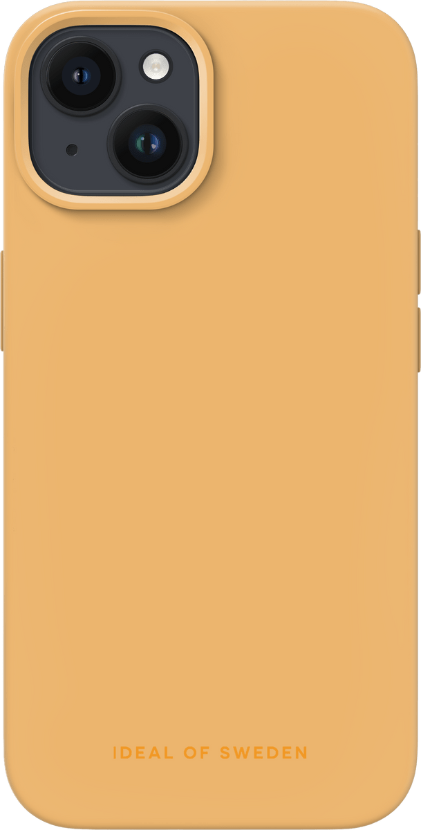 iDeal of Sweden iPhone 13/14 Silicone Backcover apricot