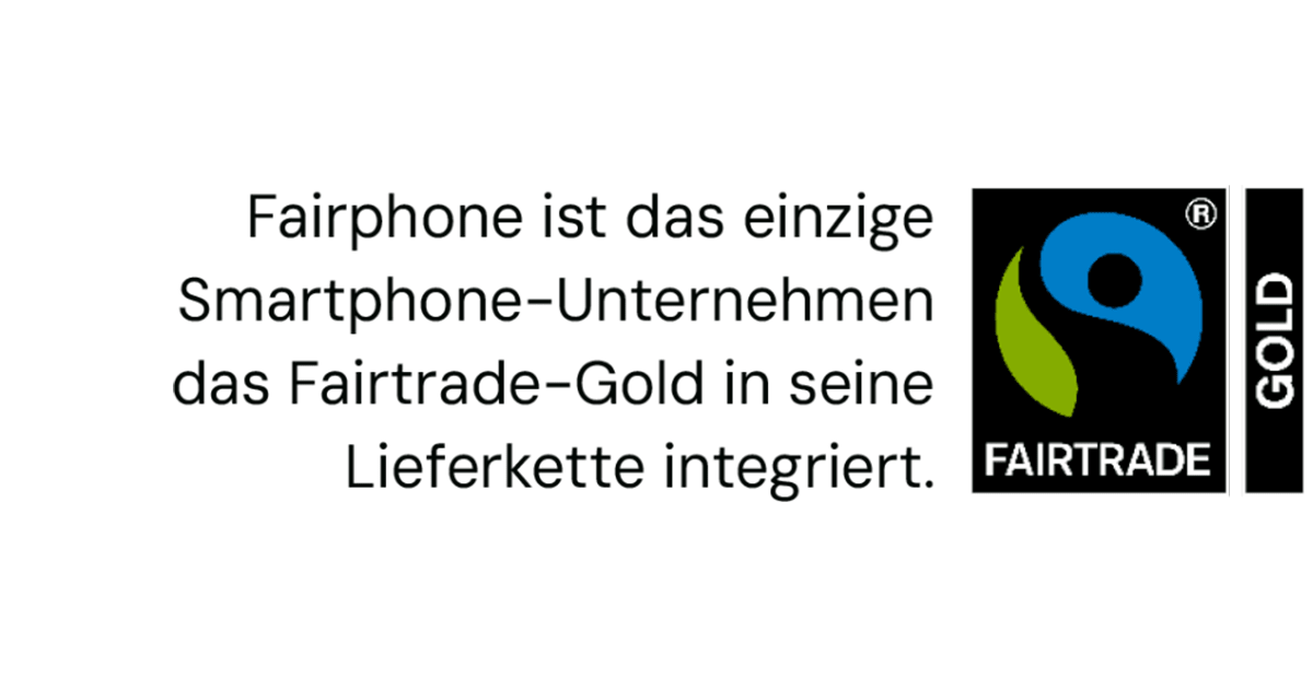 Fairtrade Gold Siegel