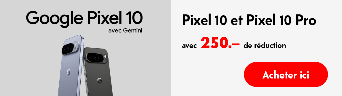 Google Pixel 10 & Pixel 10 Pro 250.- geschenkt