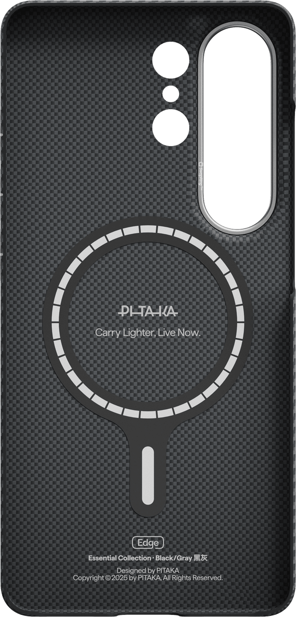 Pitaka Galaxy S26 Ultra Aramid Slim Backcover Black