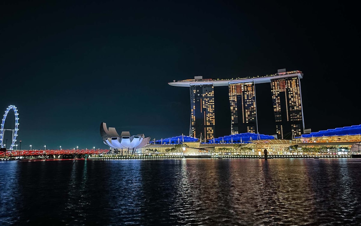 Singapur Nachtmodus iPhone 12 Pro Max