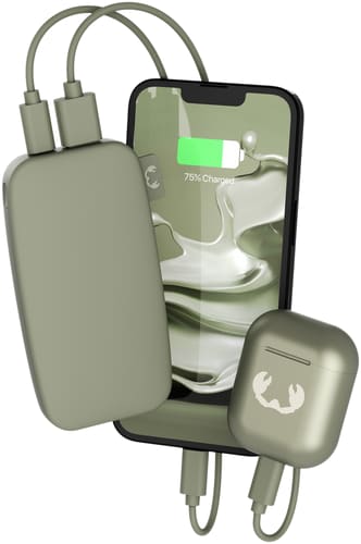 Fresh'N Rebel Powerbank 6000mAh USB C Dried Green