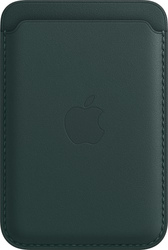 Apple iPhone Leather Wallet with MagSafe Forest Green