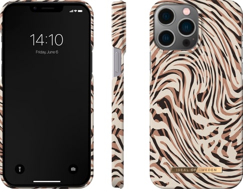 iDeal of Sweden iPhone 13 Pro Max Cover Hypnotic Zebra