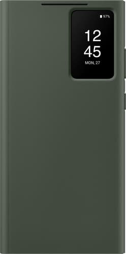 Samsung Galaxy S23 Ultra Smart View Flip Cover khaki