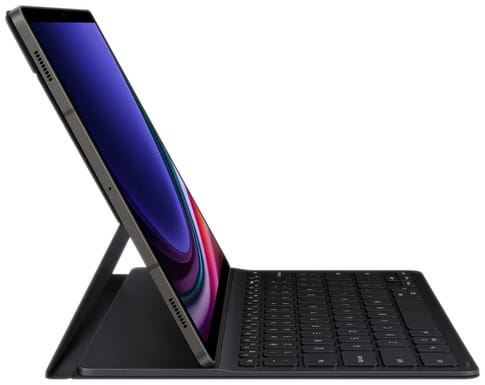 Samsung Tab A9+ Tastatur-Cover Bookcover Keyboard Black (b2b), Samsung Galaxy Tab S9 Bookcover Keyboard Black (b2b)