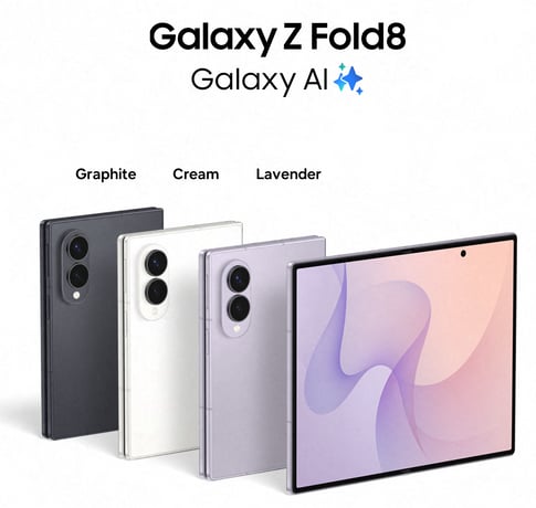 Samsung Galaxy Z Fold8 5G Cream