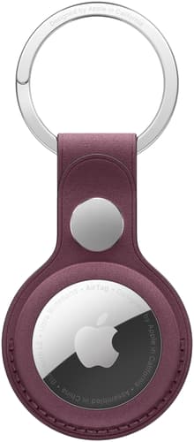 Apple AirTag FineWoven Key Ring Mulberry